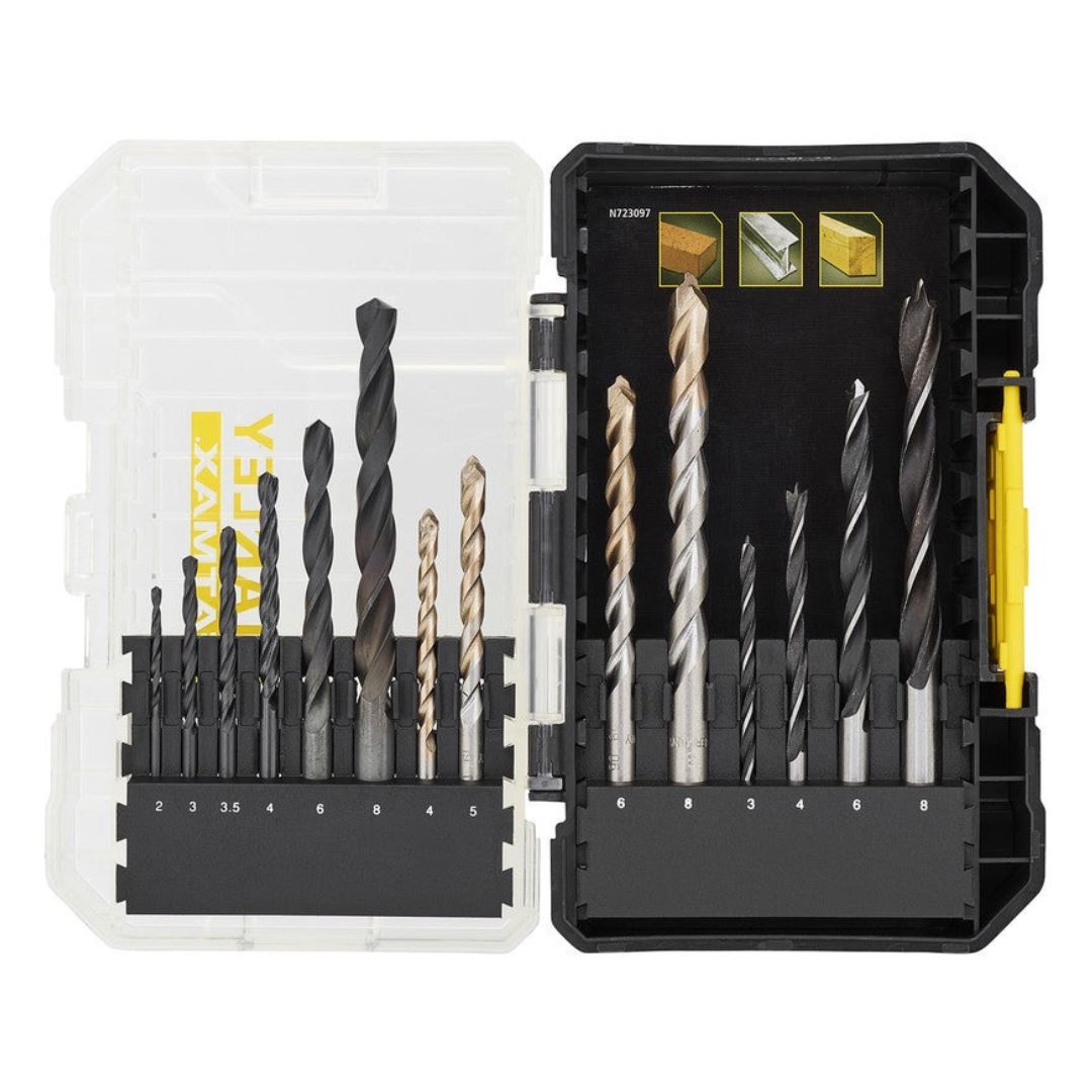 Stanley FatMax STA88561 Mixed Drill Bit Set, 14-Piece