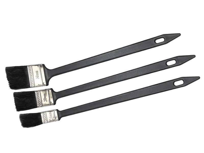 Faithfull Radiator Brush Set, 3 Piece, 300mm Handles
