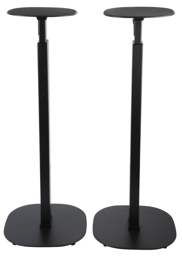 PULSE - Penyokong Panggantang Speaker Lantai Sejagat, 727-1171mm, 10kg, Hitam (