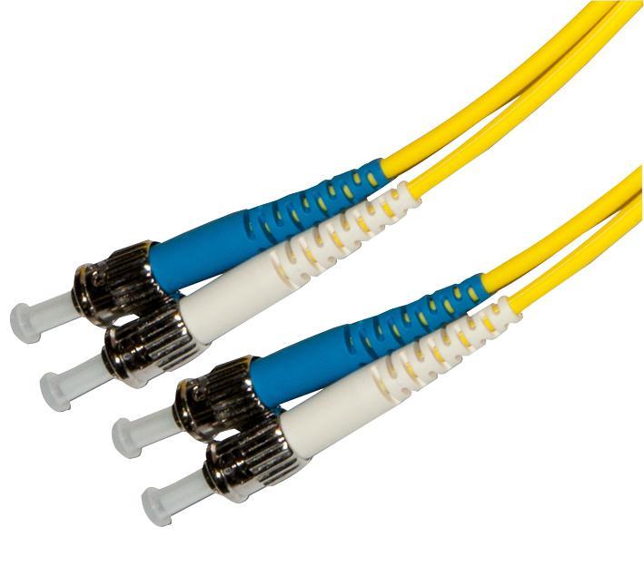 CONNECTIX 1m OS1 9/125µm ST-ST Duplex Câble Fibre Optique