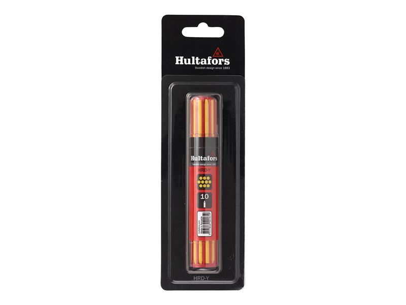 Hultafors Refil Penanda Kering Kuning (10) Pakej Blister