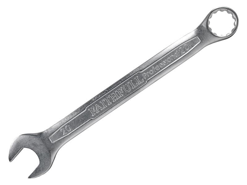 Faithfull Combination Spanner, Chrome Vanadium, 20mm