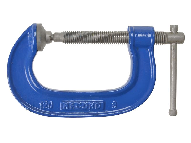 IRWIN Record 120 G-Clamp de alta resistencia, 75 mm (3 pulgadas)