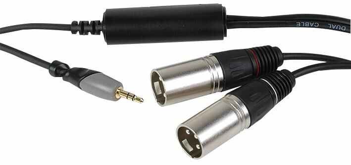 Pulse - Scaoillteoir Lúb Talún, 3.5mm go 2 XLR