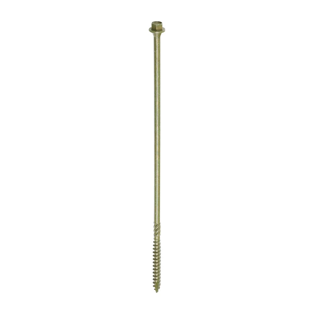 Timco Timber Frame & Landscaping Screws, Hex Head, 6.7x225mm, Exterior (50pc)