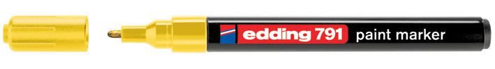 EDDING 791 Fijne Bullet Tip Verfmarker - Geel