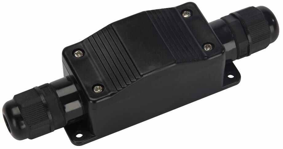 VELLEMAN 2-Way IP68 Terminal Box, Black