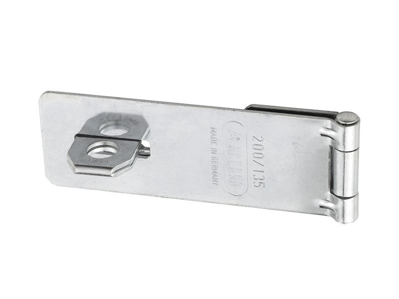 ABUS 200/135 Hinged Hasp & Staple, Steel, 135mm