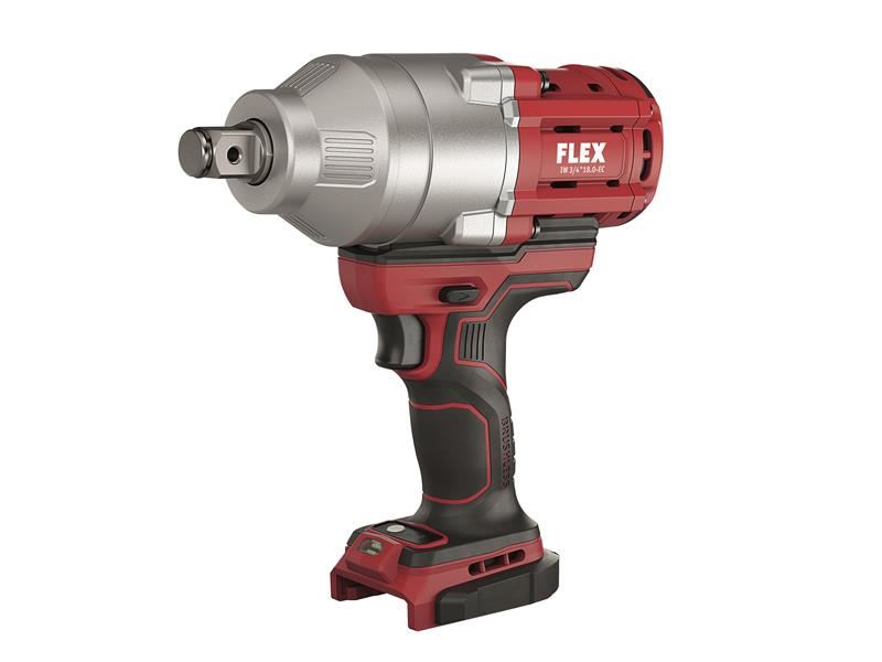 Chave de Impacto sem Fio FLEX 18V, Motor Brushless, 3/4 polegadas, Unidade Simp