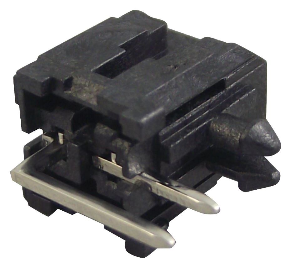 MOLEX Conector de Cabeçalho em Ângulo Reto, 2 Vias, Blindado, Banhado a Estanho