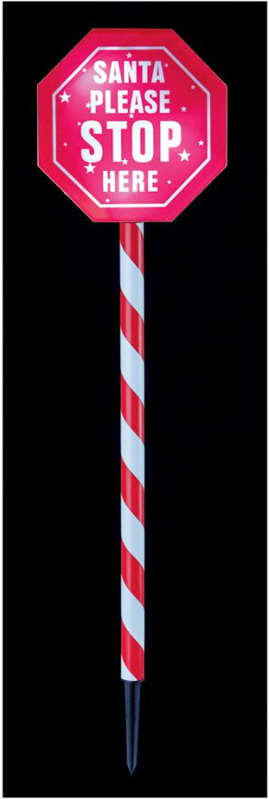 Raraion Rode & Witte LED Santa Paarlicht, 80cm