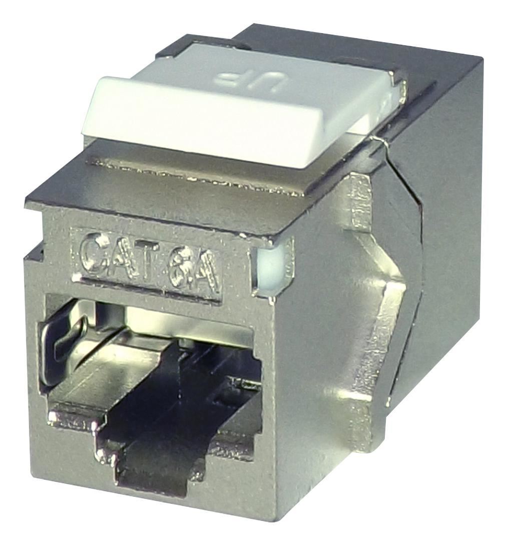 TUK Cat6a - Απόσβεση Περιεχομένου Keystone Προσαρμογέας RJ45 με Θωράκιση