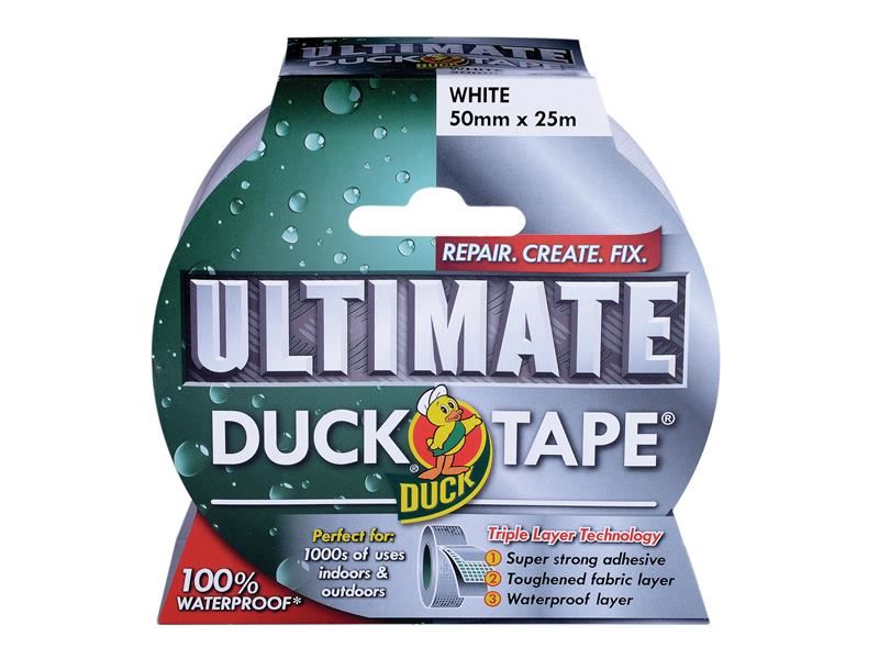 Shurtape Duck Tape® Ultimate, 50mm x 25m, Bianco