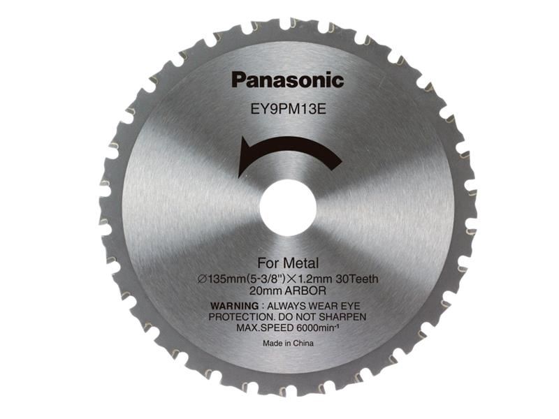 Panasonic Pilový kotouč na kov s TCT zuby, 135 x 20 mm, 30 zubů