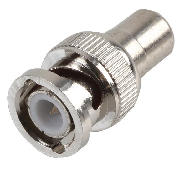 PRO SIGNAL - Adaptateur BNC Mâle vers RCA Femelle