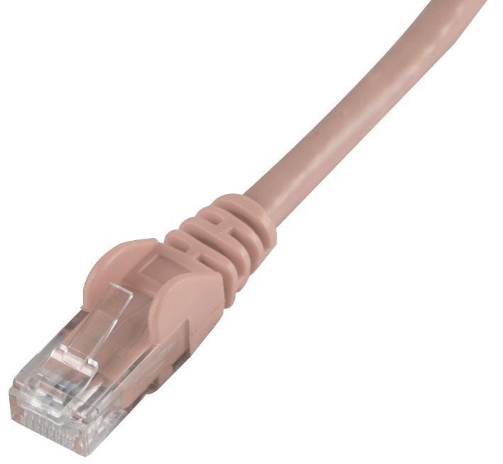 PRO SIGNAL - Kabel Ethernet Patch Cat6 UTP 20m Pink Tanpa Senggutan