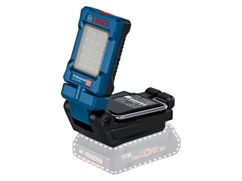 Bosch GLI 18V-800 Solas Gan Sreang, 800 Lúiméin, Aonad Lóm