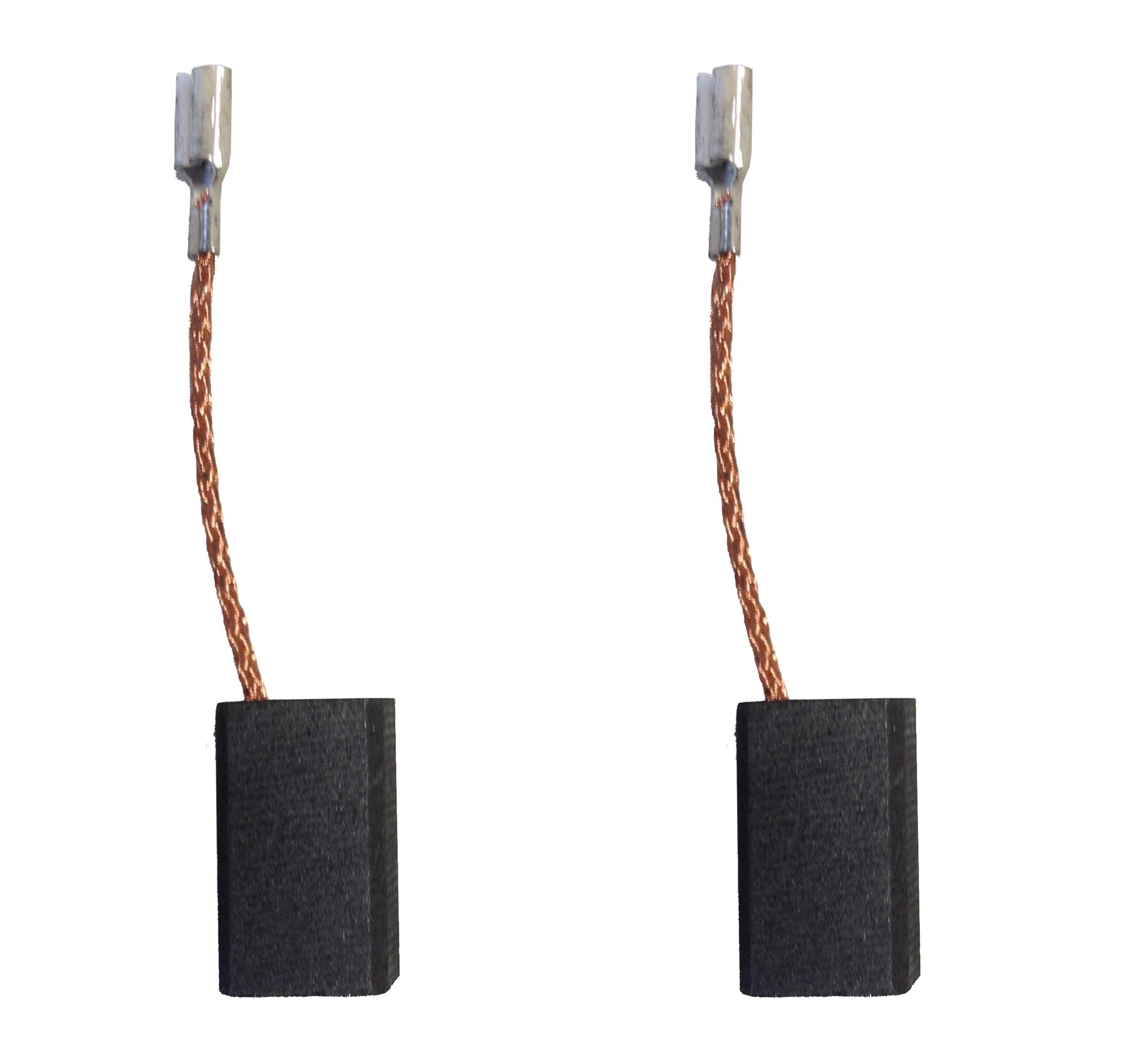 2x Carbon Brushes for Milwaukee Grinder (6x9x15.5mm)
