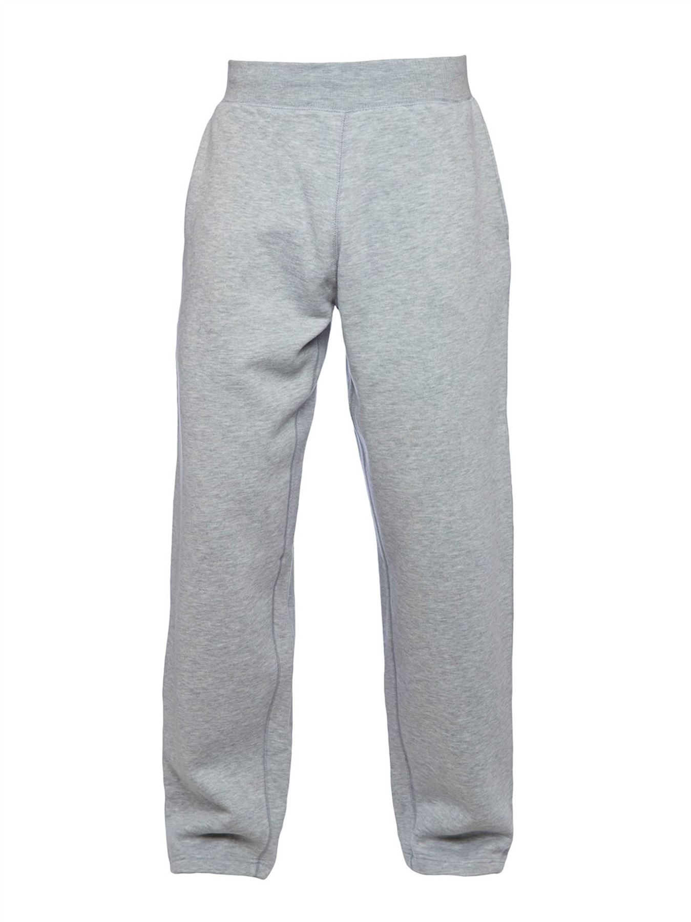 Uneek Calças de Treino para Crianças, 50% Poliéster 50% Algodão, Cinza Heather,