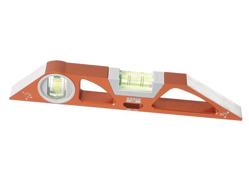 Bahco 466-250 Scaffolders Level, Aluminium, 25cm