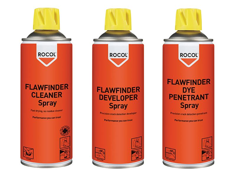 ROCOL FLAWFINDERシステムキット 非破壊検査用 クラック検出