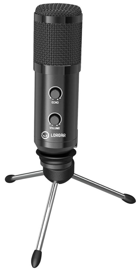 LORGAR Soner 313 USB 게이밍 마이크 (삼각대 포함)