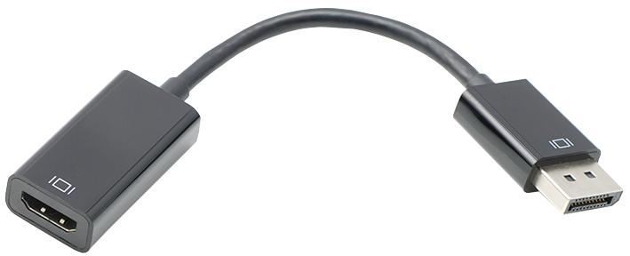 PRO SIGNAL DisplayPort naar HDMI Adapter, Man naar Vrouw, Zwart