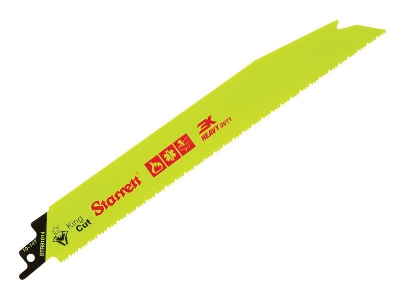 Starrett BTR91014-5 Bi-Metal King Cut™ Demolition Blade 228mm, Pack of 5