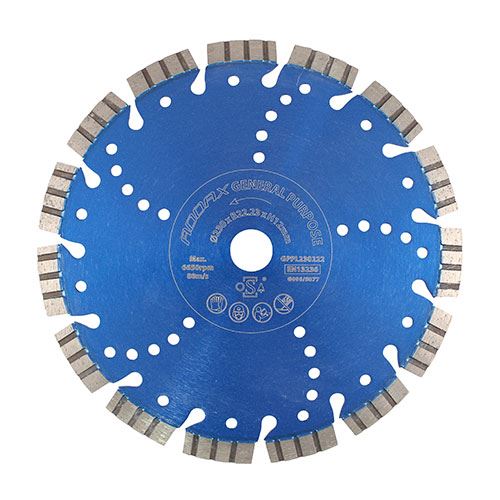 Timco Premium 350mm Diamond Blade - Turbo Segmented, 25.4mm Bore