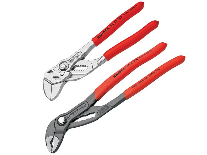 Knipex コブラペンチとプライヤーレンチ 2点セット