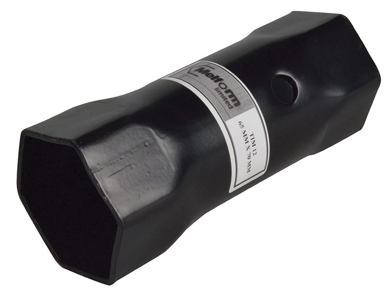 Melco TIM12 Metrische Doppensleutel, 65 x 70mm x 200mm, Staal