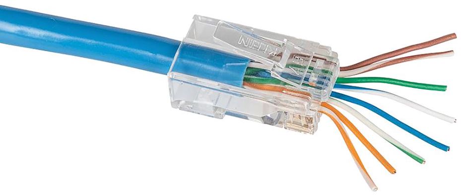 KLEIN TOOLS RJ45 Doorvoerpluggen Cat5e, 10 stuks (VDV826-72x)
