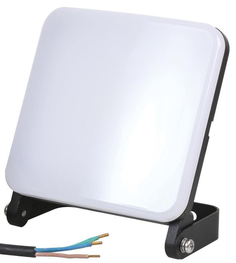 PRO ELEC Projecteur LED 30W, 2100lm, 6000K, IP65, Noir