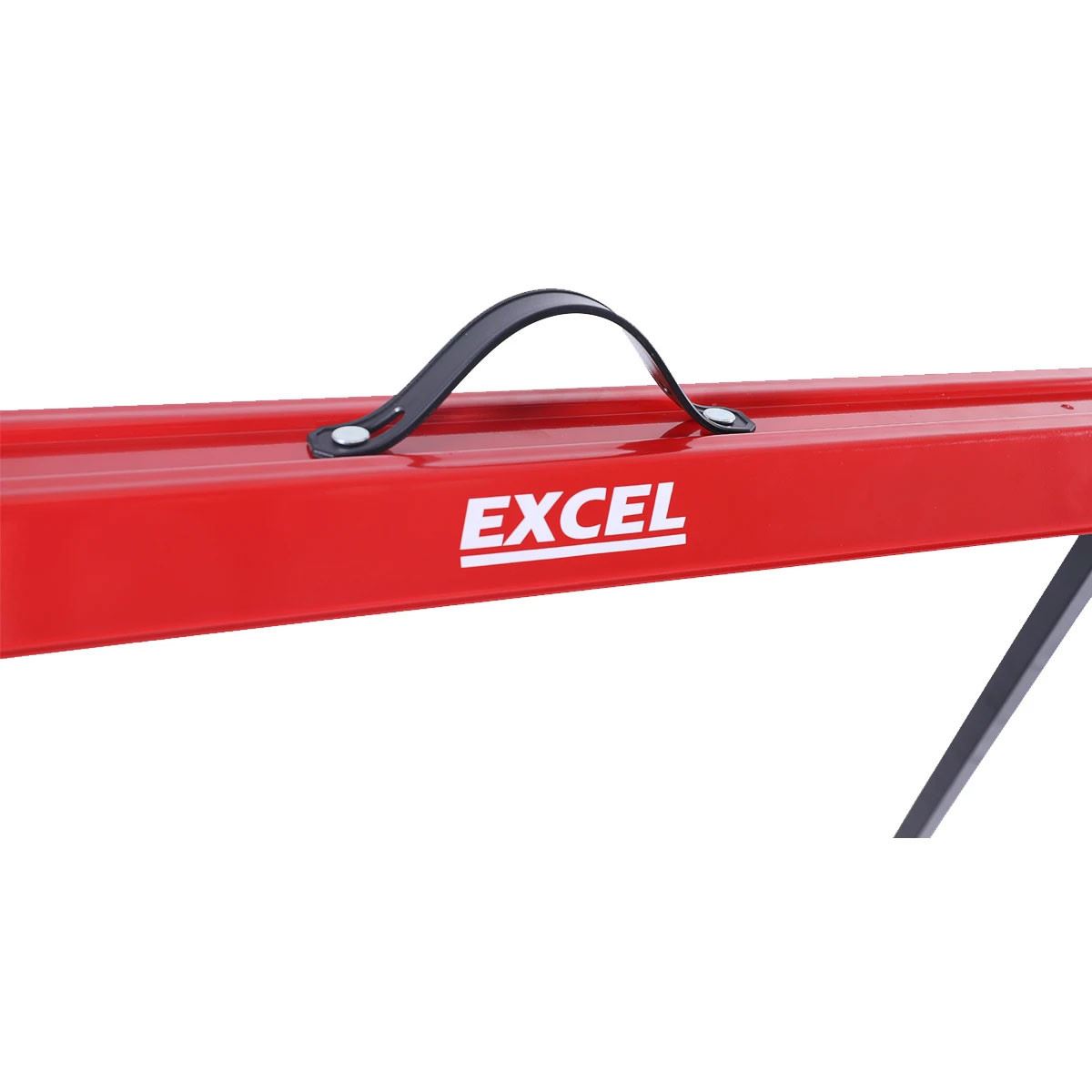 Excel 5157 Cavalletto Pieghevole in Acciaio Resistente, Capacità 500kg, 2 Pezzi