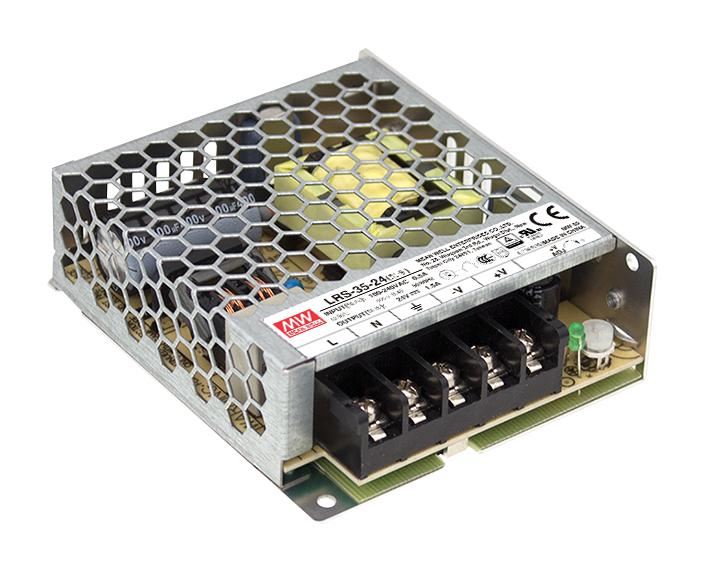 Alimentation électrique encastrée MEAN WELL LRS-35 12V 3A 36W
