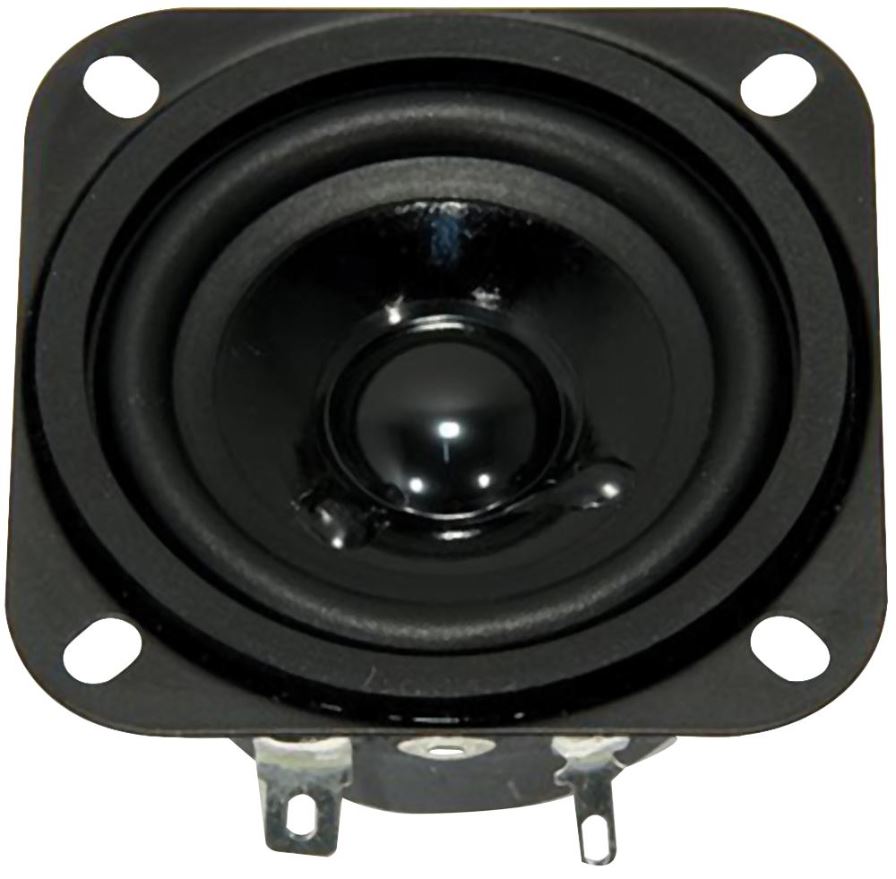 VISATON - Pemandu Pembesar Suara 2.3 Inci, Julat Penuh, 4 Ohm, 10W RMS