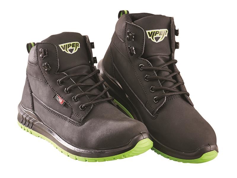 Scan Viper SBP Safety Boots, Steel Toecap, UK 10