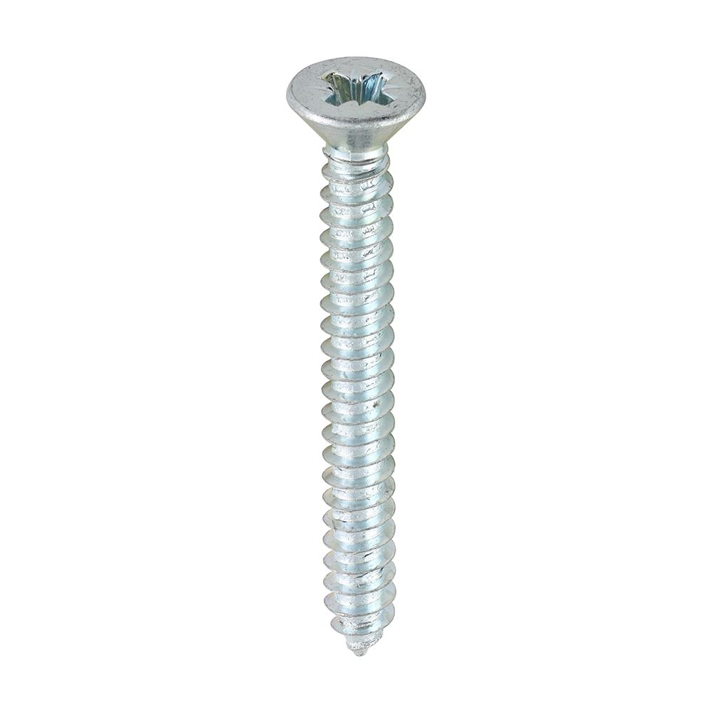 Timco Self-Tapping Screws, PZ Countersunk, Zinc, 8 x 1 1/2, 200pcs