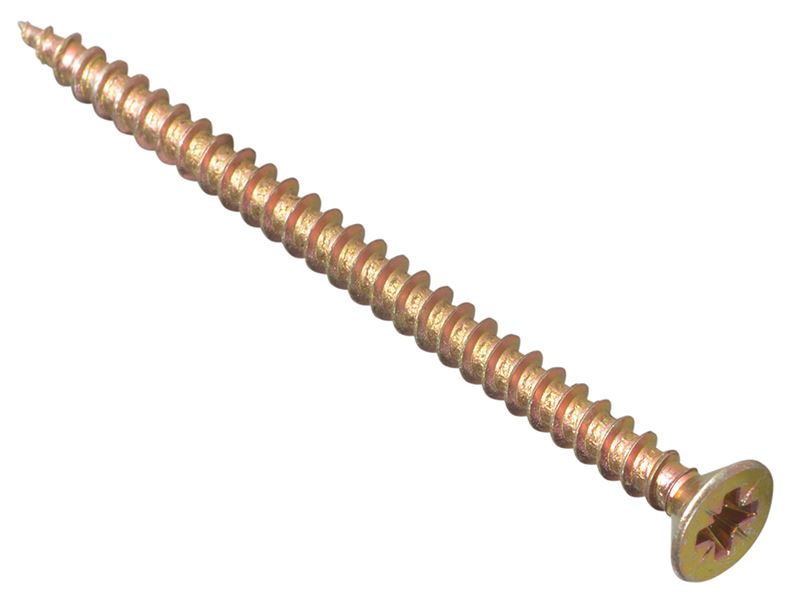 ForgeFix Parafuso Universal Pozi, CSK ST ZYP, 5.0x75mm, 100 Unidades