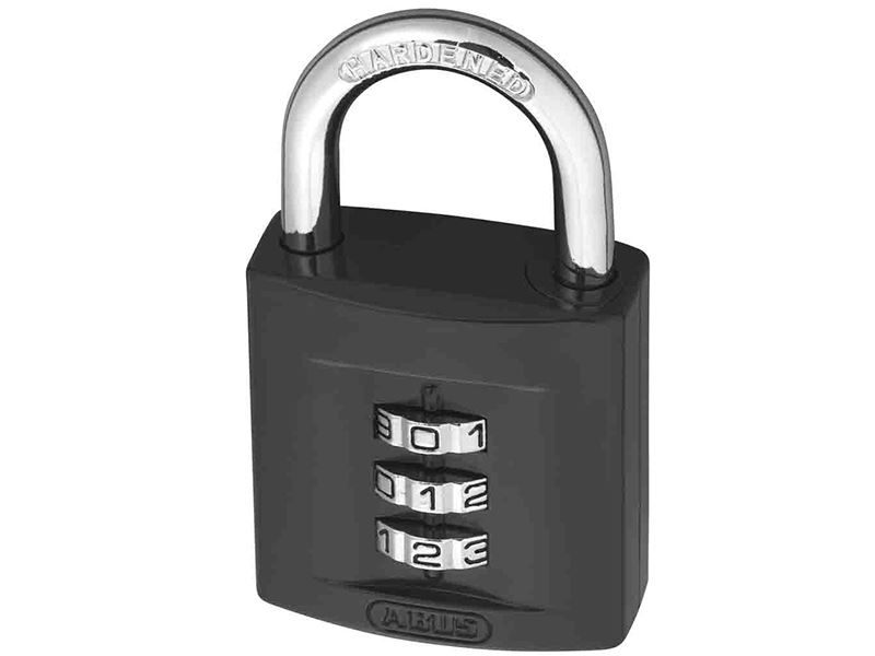 ABUS 158/40 Combination Padlock, 40mm, 3-Digit, Die-Cast Zinc