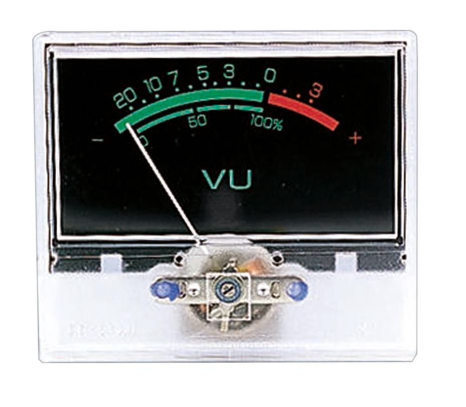 HiLo - Voltmètre Panneau VU Économique pour Équipement Audio