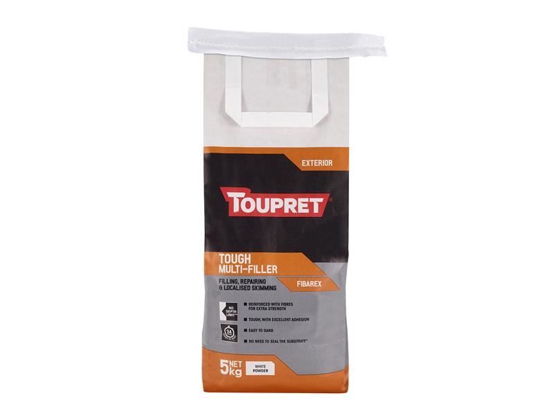 Toupret Tough Multi-filler 5kg for Exterior Substrates