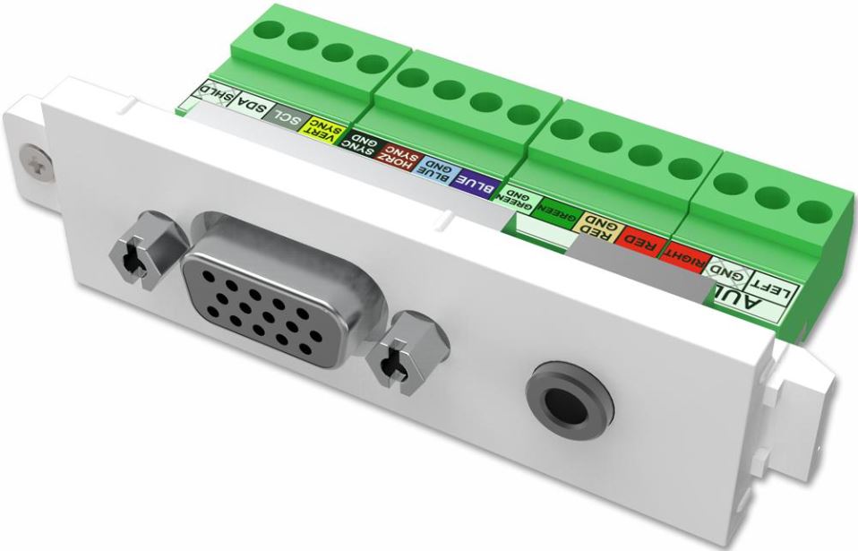 VISION AV Módulo Techconnect³ VGA y Audio 3,5mm