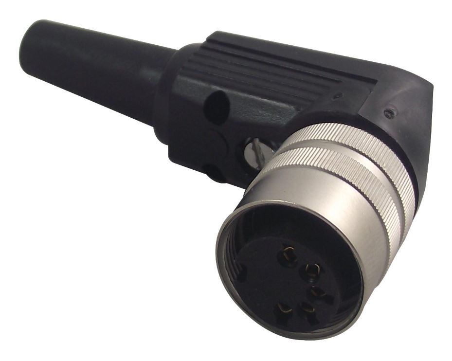 LUMBERG WKV50 Conector DIN Angular, 5 Pines