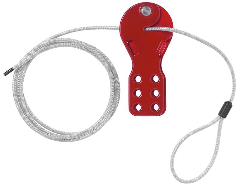 ABUS C556 標準鎖定電纜 2米 多功能鎖扣