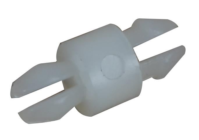Supports blocage mini pour circuits imprimés DURATOOL, Nylon 6.6, 2mm, lot de 5