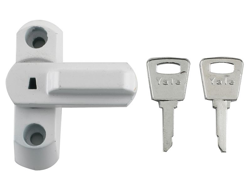 Yale 8K103 PVCu Window Stop, White, 2-Year Guarantee