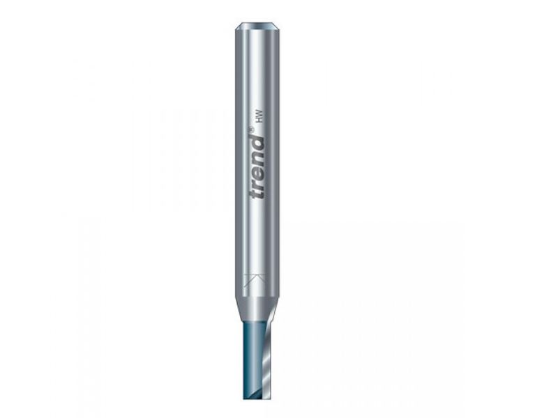 Trend Fresa a due taglienti C014 in TCT 1/4in, 9.5x25.4mm