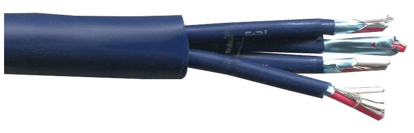 PRO ELEC 8 Kern Microfoonkabel, 20/0,10mm, Blauw, 50m