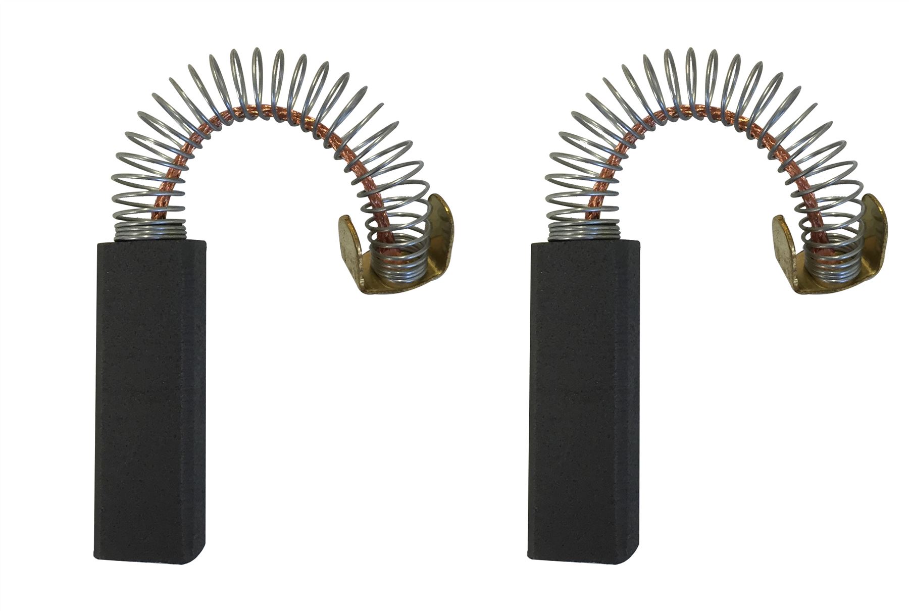 CarbonBr 필립스 진공청소기용 탄소 브러시 2개 세트 (6.3 X 9.3 X 30/28mm)